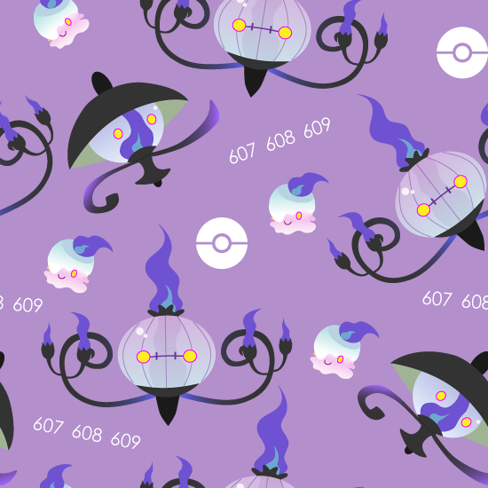 blue_fire, chandelure, fire, lampent, litwick, no_humans, poke_ball, pokemon