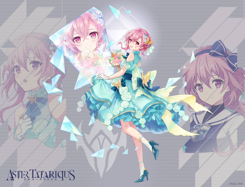 1girl, aster_tatariqus, dinatan_(aster_tatariqus), dress, full_body, hair_ornament, hairband, highres