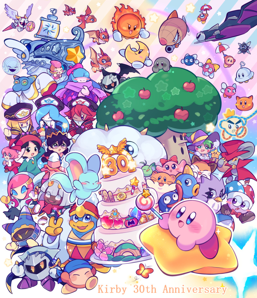 6+boys, 6+girls, 6+others, ^_^, adeleine, aircraft, airship, angel_wings