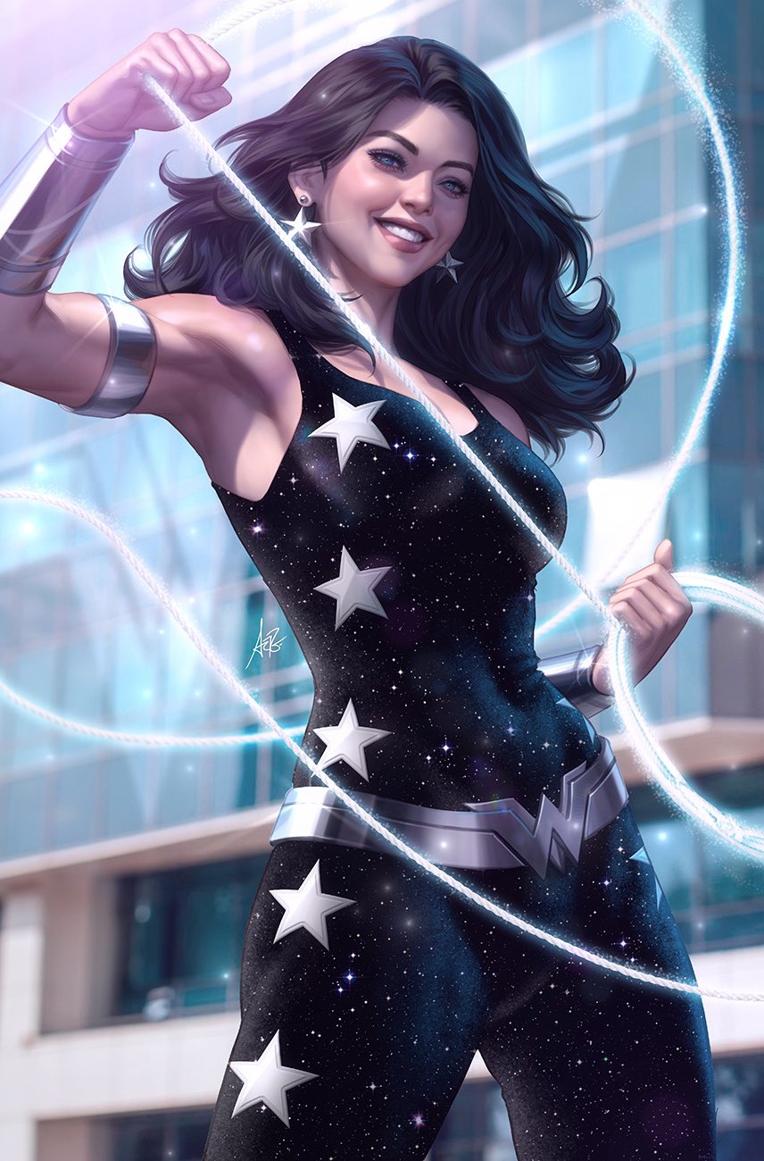 armlet, belt, black_bodysuit, black_hair, blue_eyes, blurry, blurry_background, bodysuit