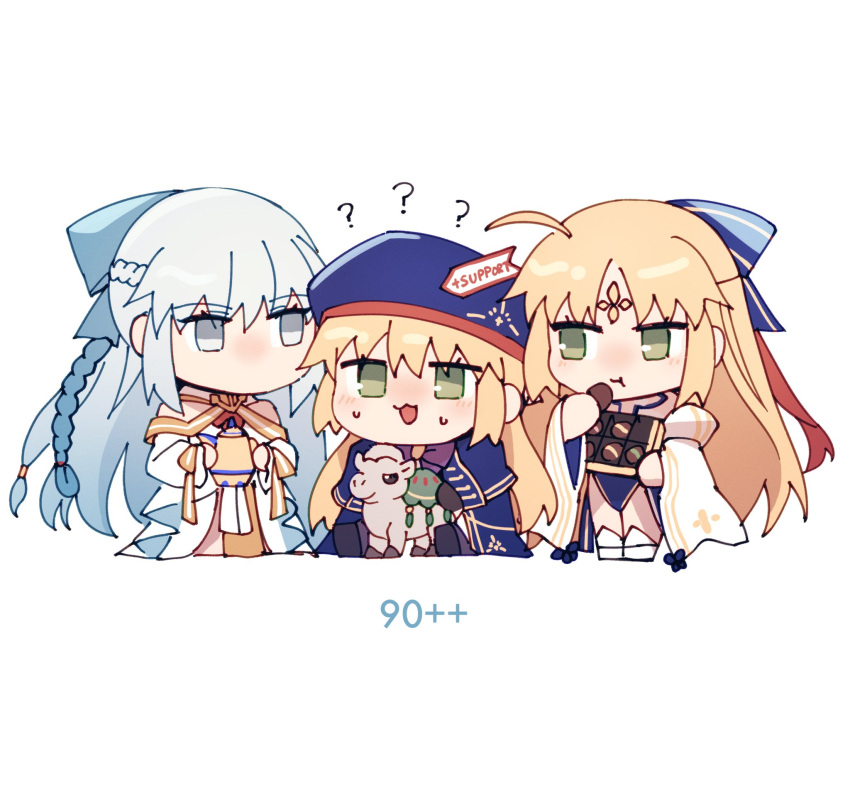 ahoge, animal, artoria_caster_(fate), artoria_caster_(second_ascension)_(fate), artoria_caster_(swimsuit)_(fate), artoria_caster_(swimsuit)_(third_ascension)_(fate), artoria_pendragon_(fate), blonde_hair