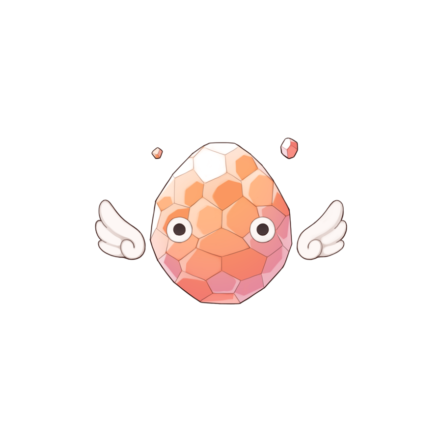 angel_wings, chibi, chibi_only, crystal, crystal_(ragnarok_online), full_body, looking_at_viewer, no_humans