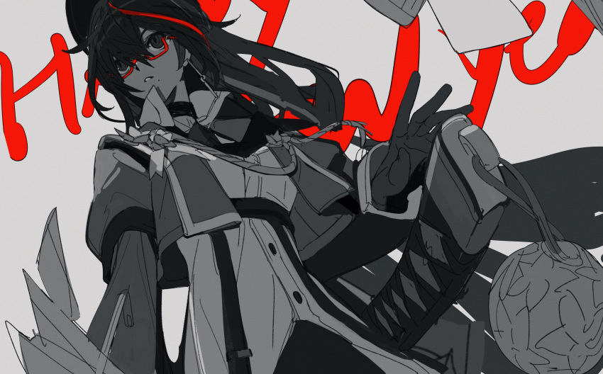 1girl, absurdres, akafuyu_(arknights), akafuyu_(temperament)_(arknights), arknights, bespectacled, buttons, chest_strap