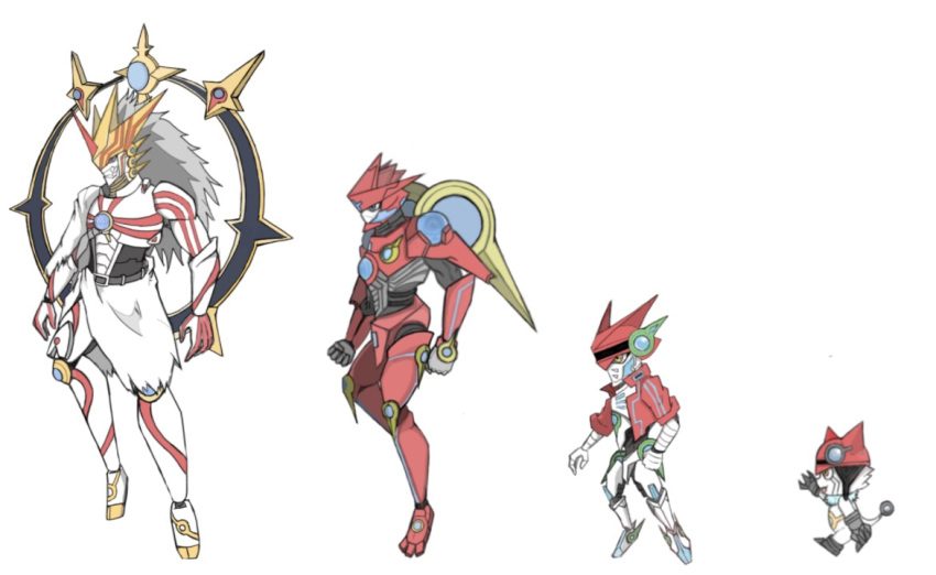appmon, commentary_request, digimon, digimon_(creature), digimon_universe:_appli_monsters, dogatchmon, gaiamon_(appmon), gatchmon