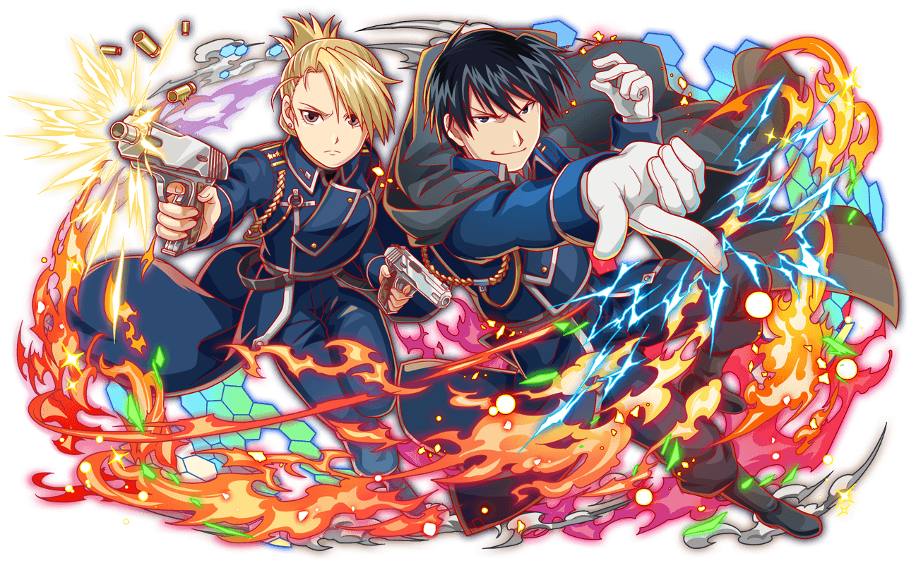 1boy, 1girl, aiguillette, amestris_military_uniform, anime_coloring, ankle_boots, artist_request, belt