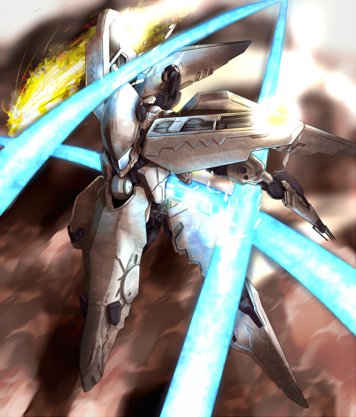mecha, no_humans, okka_(okka0918), orbital_frame, solo, vic_viper, zone_of_the_enders, zone_of_the_enders_2