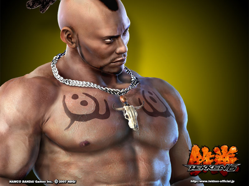 bruce_irvin, male, namco, solo, tekken, tekken_2, tekken_5_(dark_resurrection), tekken_tag_tournament