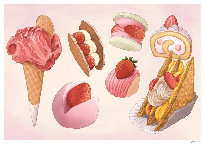 border, commentary, dessert, english_commentary, fajar_kurniawan, food, food_focus, fruit