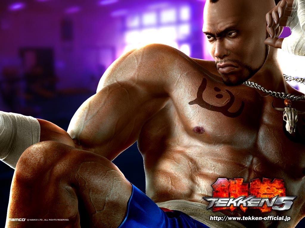beard, black_eyes, bruce_irvin, dark_skin, male, muscles, namco, solo