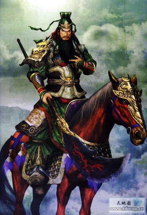 animal, armored, beard, boots, cloak, dynasty_warriors, gloves, guan_yu
