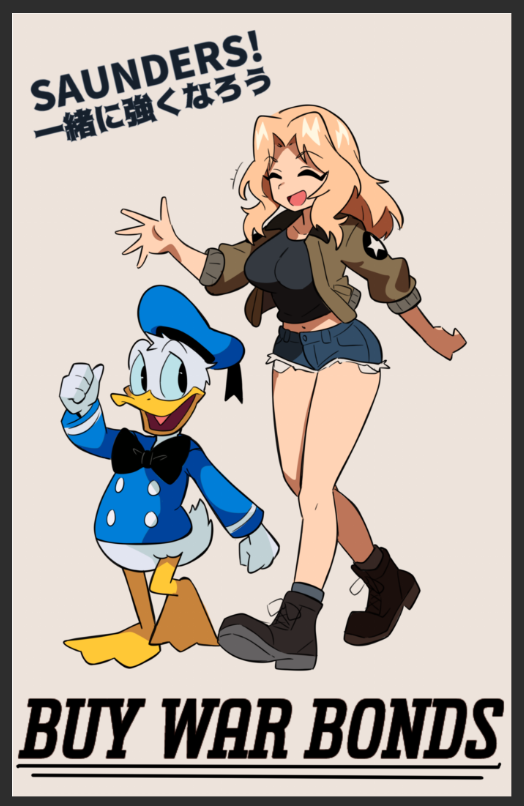 1boy, 1girl, black_bow, black_bowtie, black_footwear, black_shirt, blonde_hair, blue_hat
