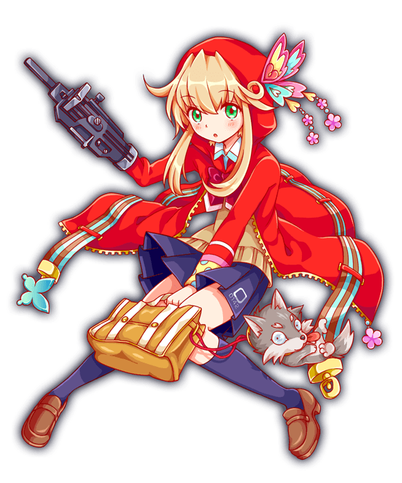 1girl, 1other, anime_coloring, aqua_trim, arm_cannon, artist_request, bag, belted_coat