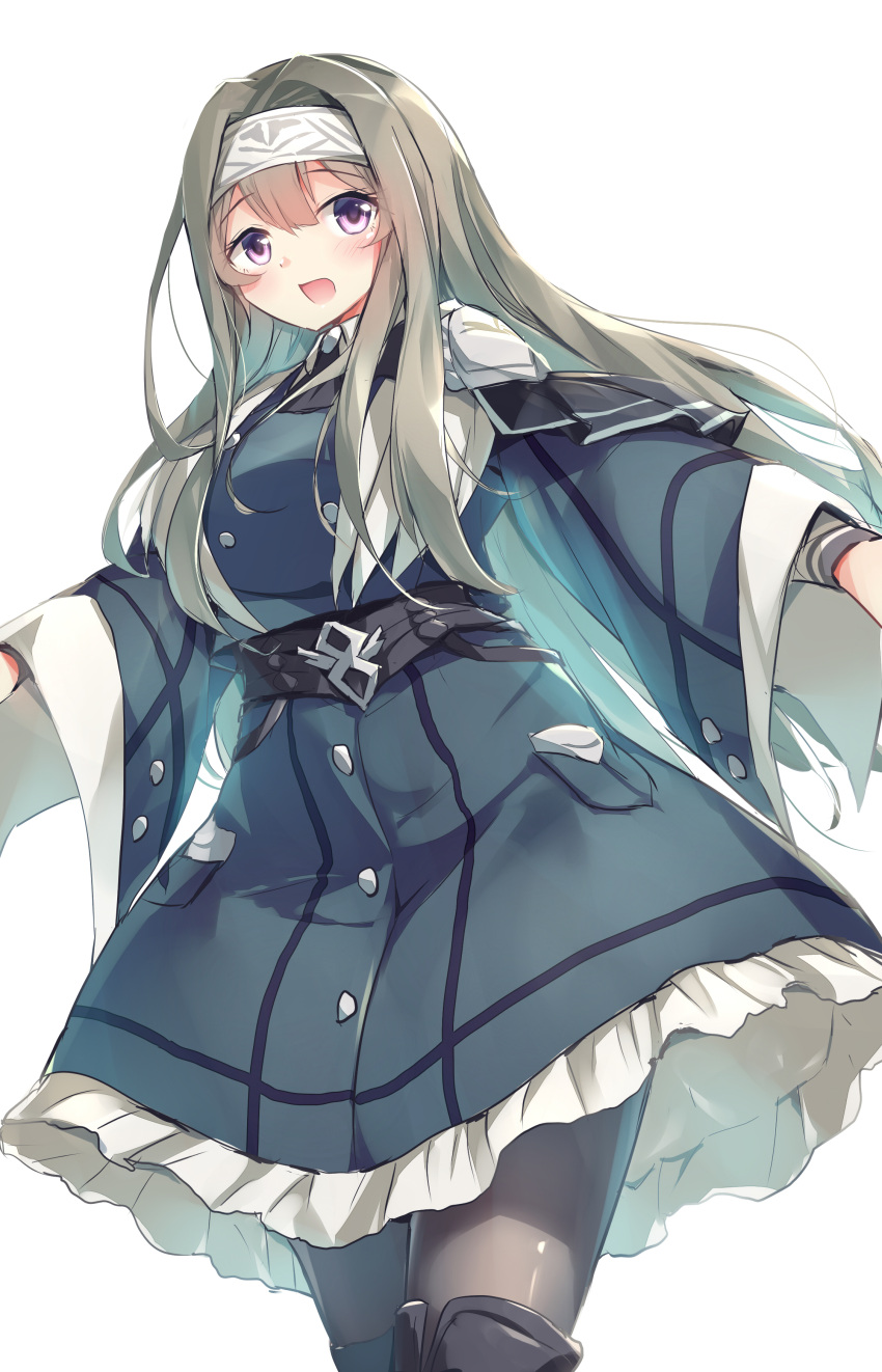 1girl, absurdres, breasts, dress, duel_monster, exosister_irene, frilled_dress, frills