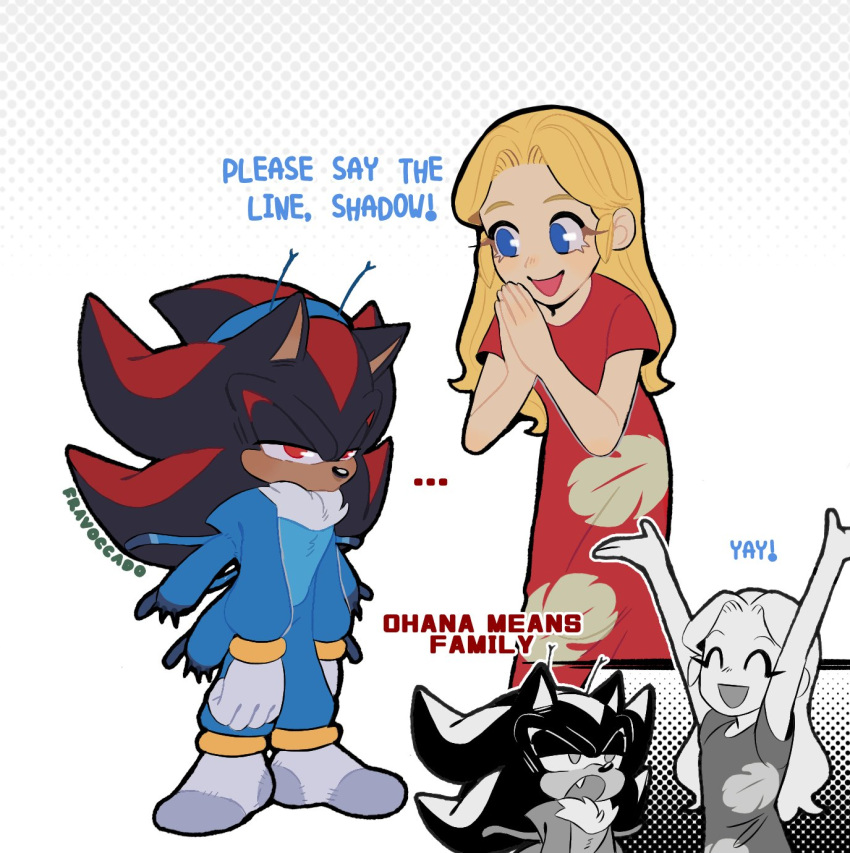 ..., 1boy, 1girl, blonde_hair, blue_eyes, cosplay, crossover, dress