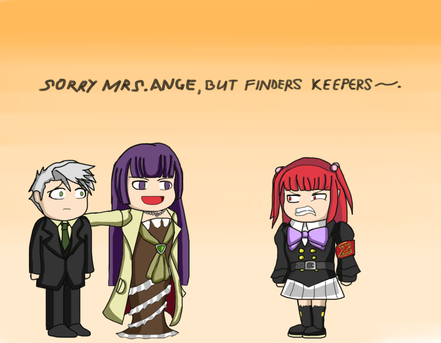 angry, copyright_request, featherine_augustus_aurora, hachijou_ikuko, hachijou_tooya, jealous, jkd05d, original