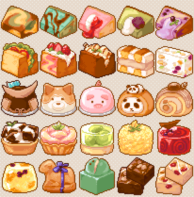 animal-themed_food, berry, bow, cake, cake_slice, check_food, chocolate, commentary_request