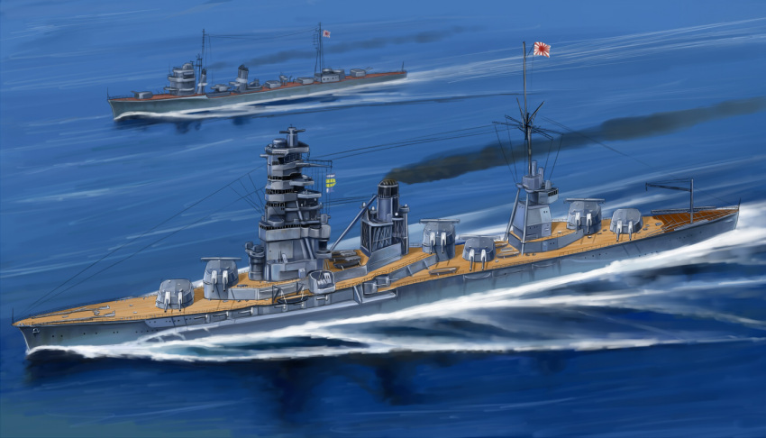 battleship, cannon, destroyer, imperial_japanese_navy, ise_(battleship), kcme, military, military_vehicle