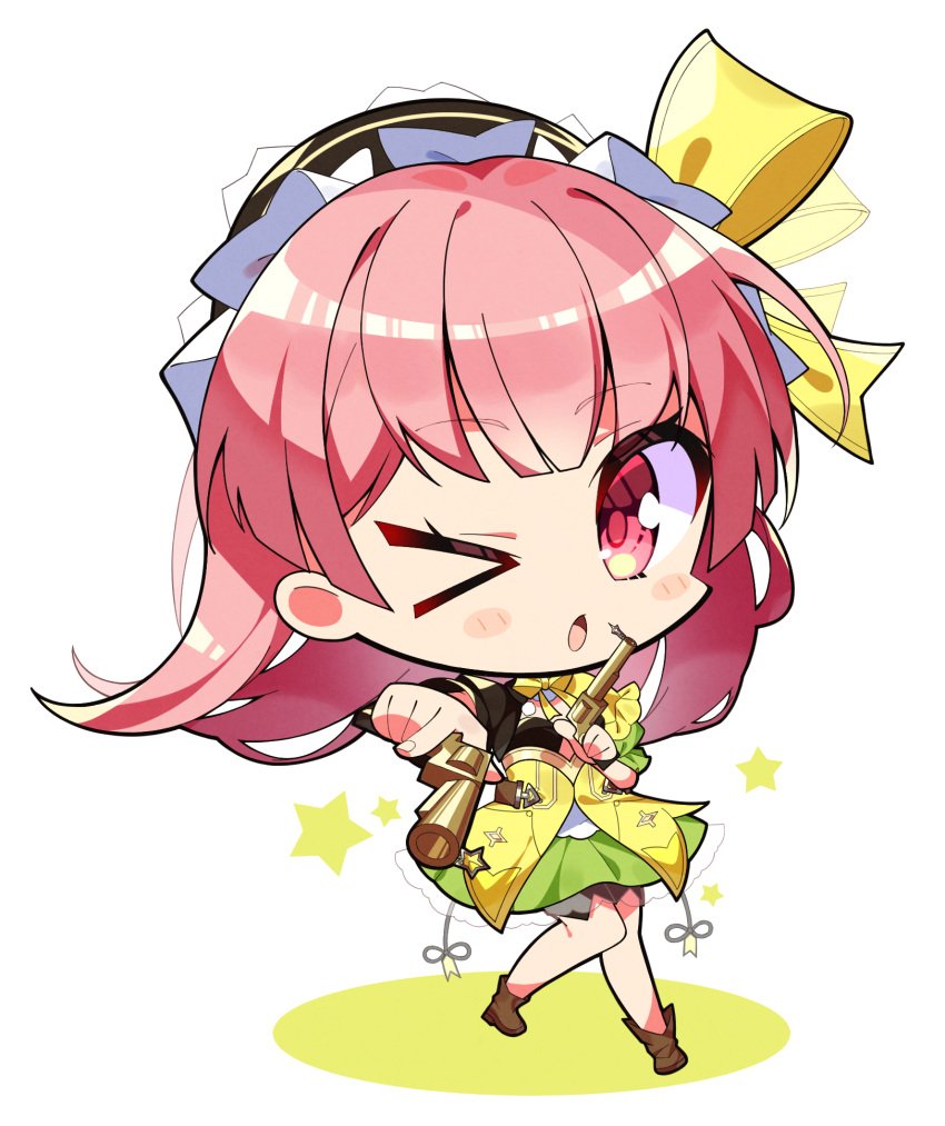 >_o, 1girl, :o, applepie_1201, atelier_(series), atelier_lydie_&amp;_suelle, blunt_bangs, boots