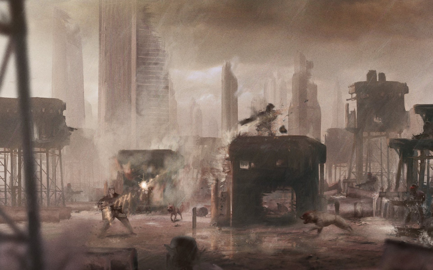 90s, bandana, battle, bill_rizer, blood, building, city, contra