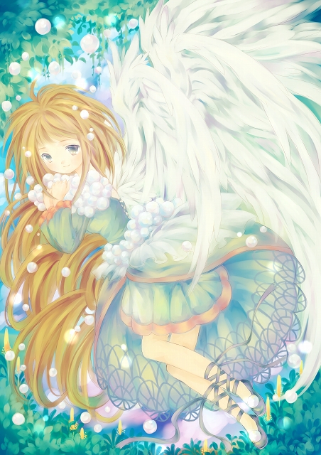 character_request, dress, lady_pearl, legend_of_mana, seiken_densetsu, wings, yukise_miyu