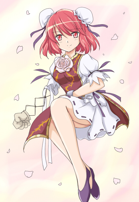 bandage, bandages, bun_cover, chain, chains, cuffs, double_bun, dress