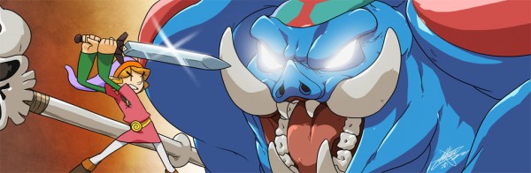 a_link_to_the_past, ganon, link, male, matt_cummings_(artist), nintendo, sword, the_legend_of_zelda