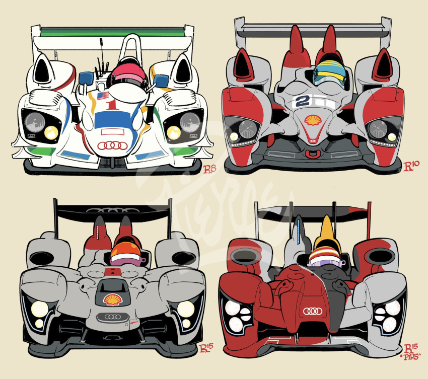 4boys, american_flag, american_le_mans_series, audi, audi_r10_tdi, audi_r15_tdi, audi_r8_(lmp), car