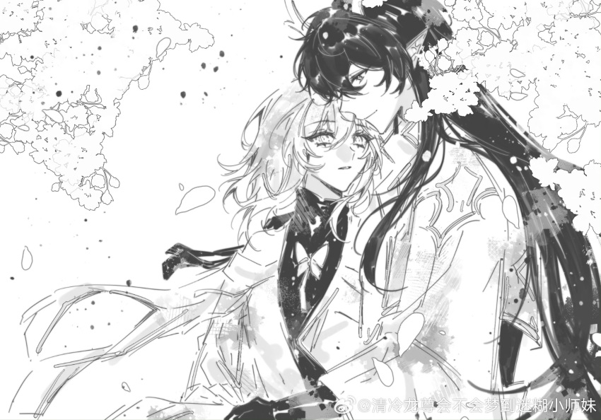 1boy, 1girl, artist_request, bad_id, bad_weibo_id, chinese_clothes, closed_mouth, commission