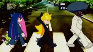 animated, animated_gif, beatles, cap, chuck, chuck_(character), chuck_(psg), crosswalk