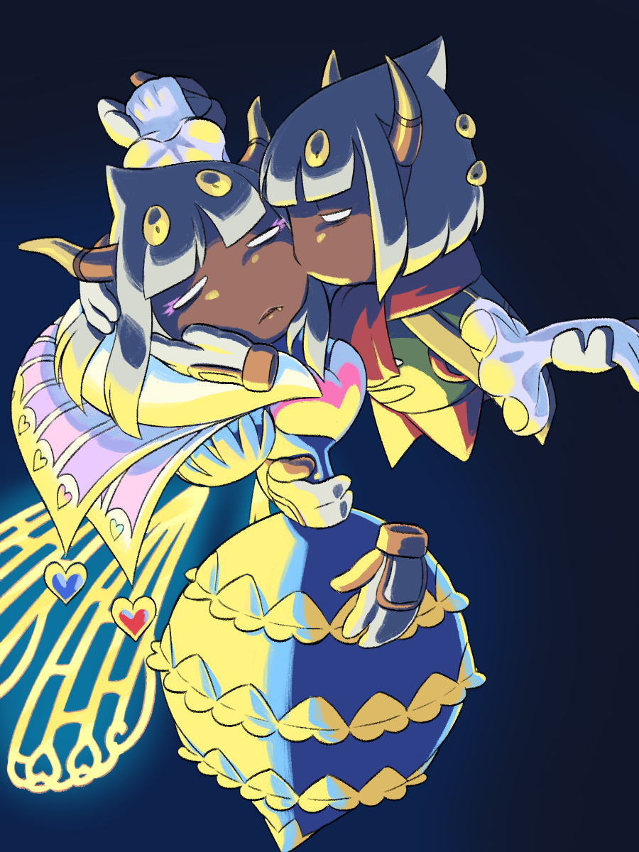 cape, caramelpopcoms2, fine_art_parody, gloves, glowing, glowing_wings, green_cape, heart