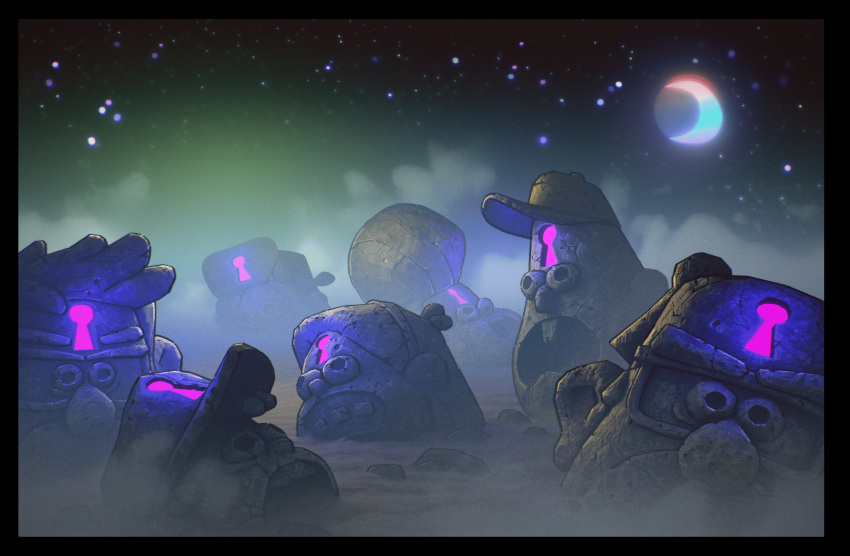 2girls, 3d, 5boys, absurdres, baseball_cap, big_nose, blender_(medium), book_of_bill