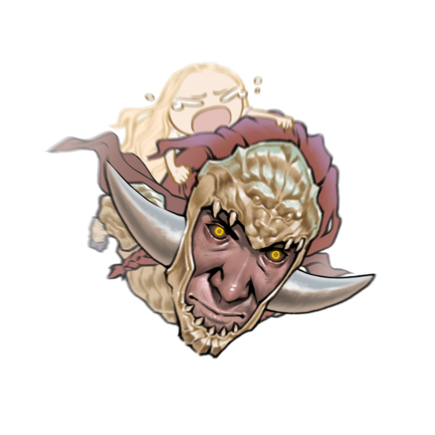 2boys, armor, black_adam_(movie), blonde_hair, bright_pupils, crying, crying_with_eyes_open, elden_ring