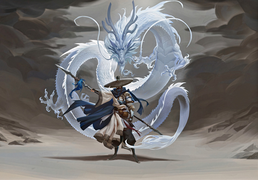 ,, artstation, artstation_username_yu-chao_wang, artwork, lancer, spear