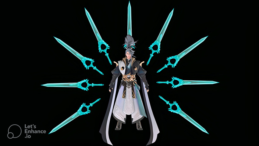 ,, arena_of_valor, game_character, moba, skin, tulen_(arena_of_valor), yin_yang