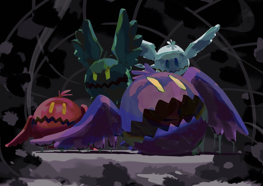 black_background, commentary_request, darkness, highres, kirby's_return_to_dream_land_deluxe, kirby_(series), magolor_epilogue, no_humans