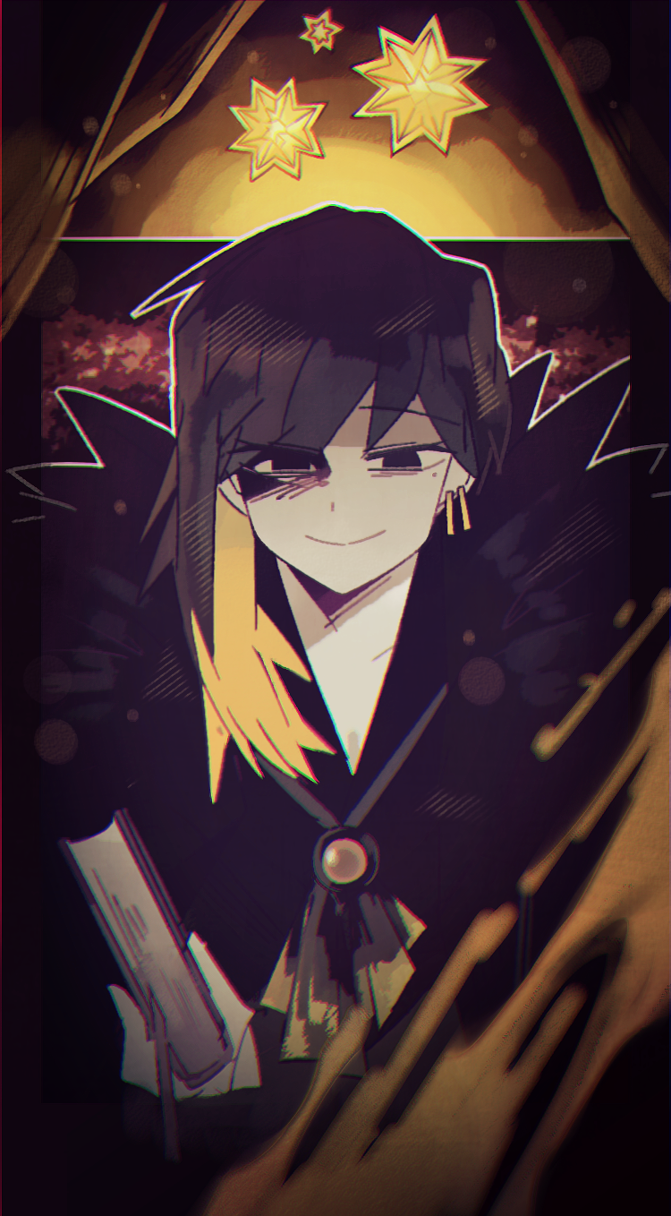1girl, 20_(1more_surren), ascot, binah_(project_moon), black_cape, black_dress, black_eyes, black_hair