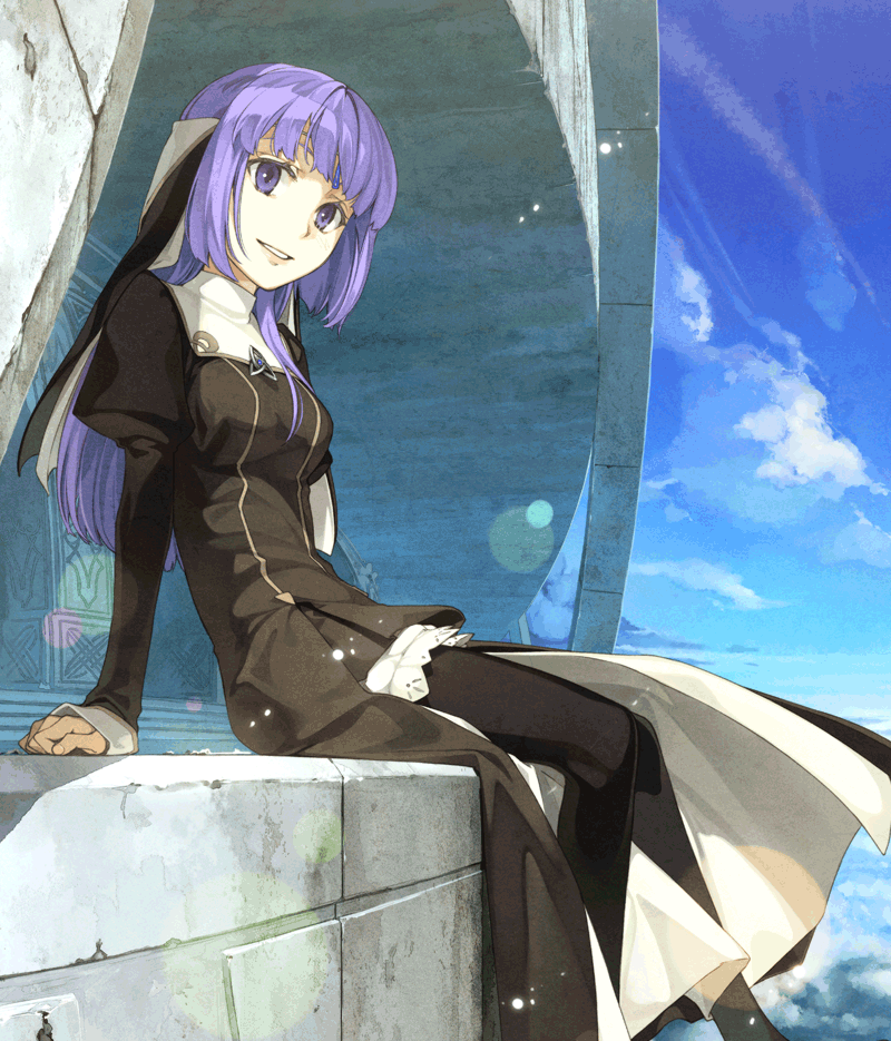 cloud, clouds, fractale, hidari, hidari_(left_side), long_hair, official_art, pantyhose