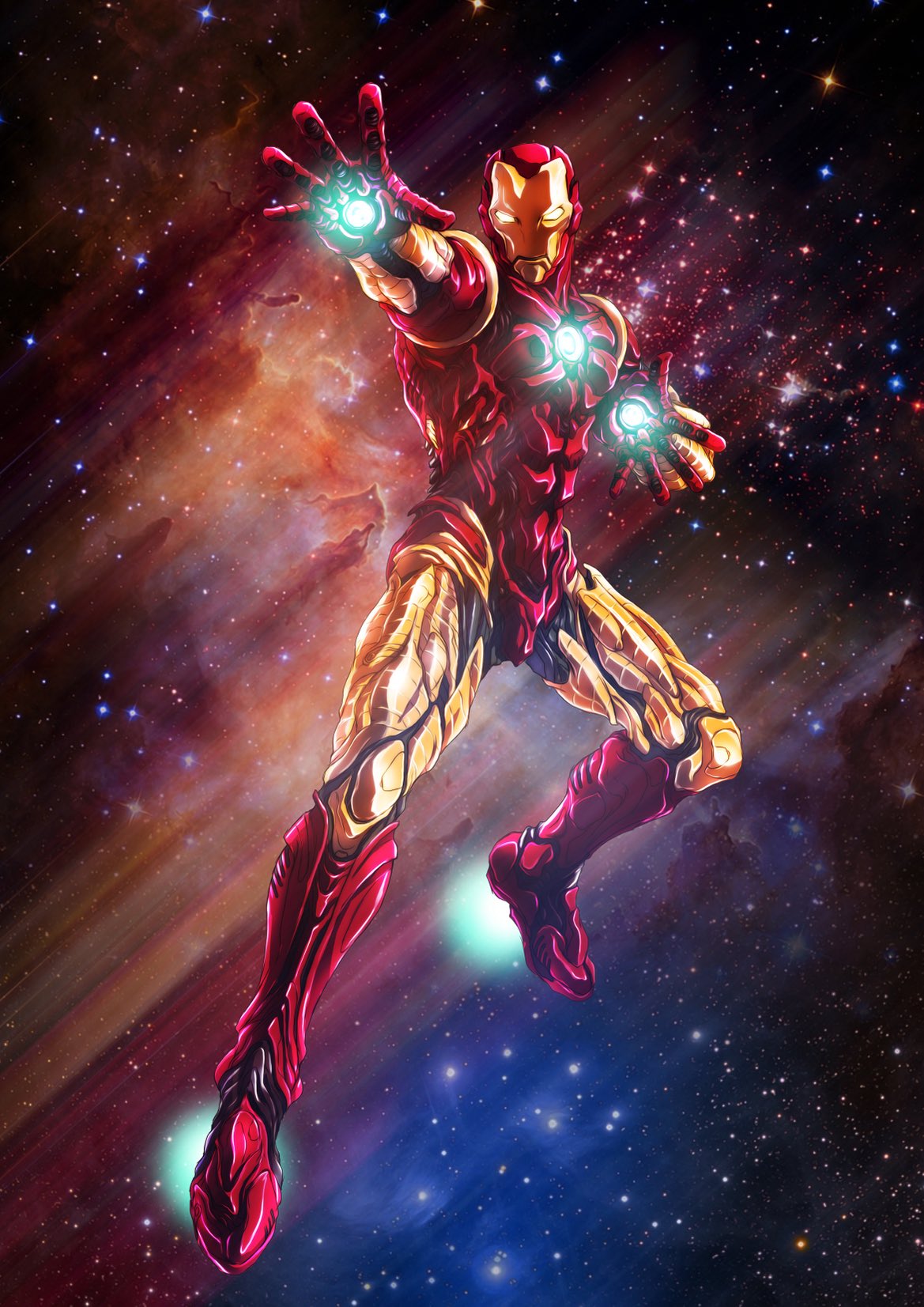 1boy, arc_reactor, armor, bodysuit, gotou_masayuki, helmet, highres, iron_man
