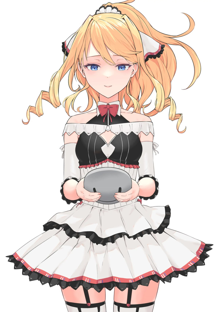 1girl, arifureta_shokugyou_de_sekai_saikyou, arifureta_shokugyou_de_sekai_saikyou_zero, blonde_hair, long_hair, mask, miledi_reisen