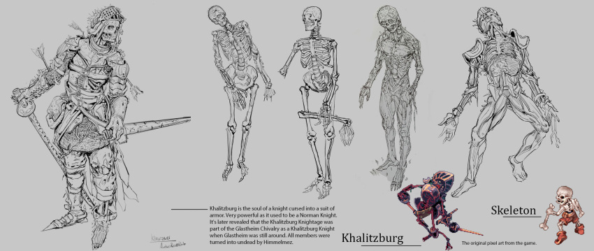 2others, antonio_rizzatti, armor, armored_boots, arrow_(projectile), arrow_in_body, bone, boots