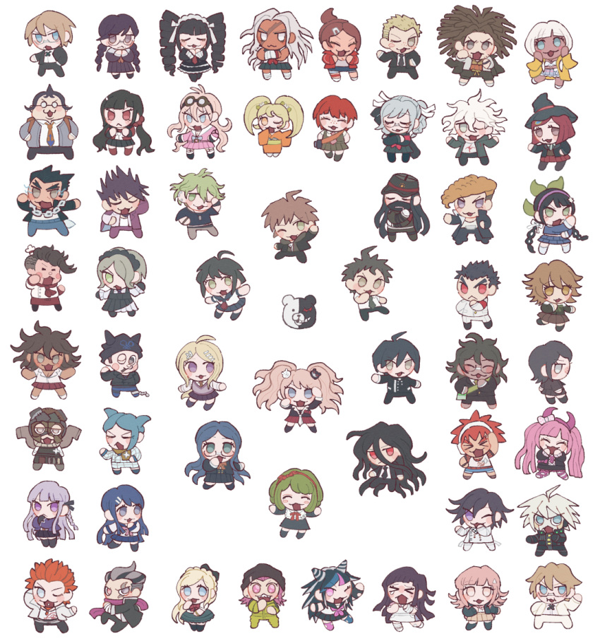 30en_(esx5g), 6+boys, 6+girls, :d, :o, ;d, ;o, ahoge