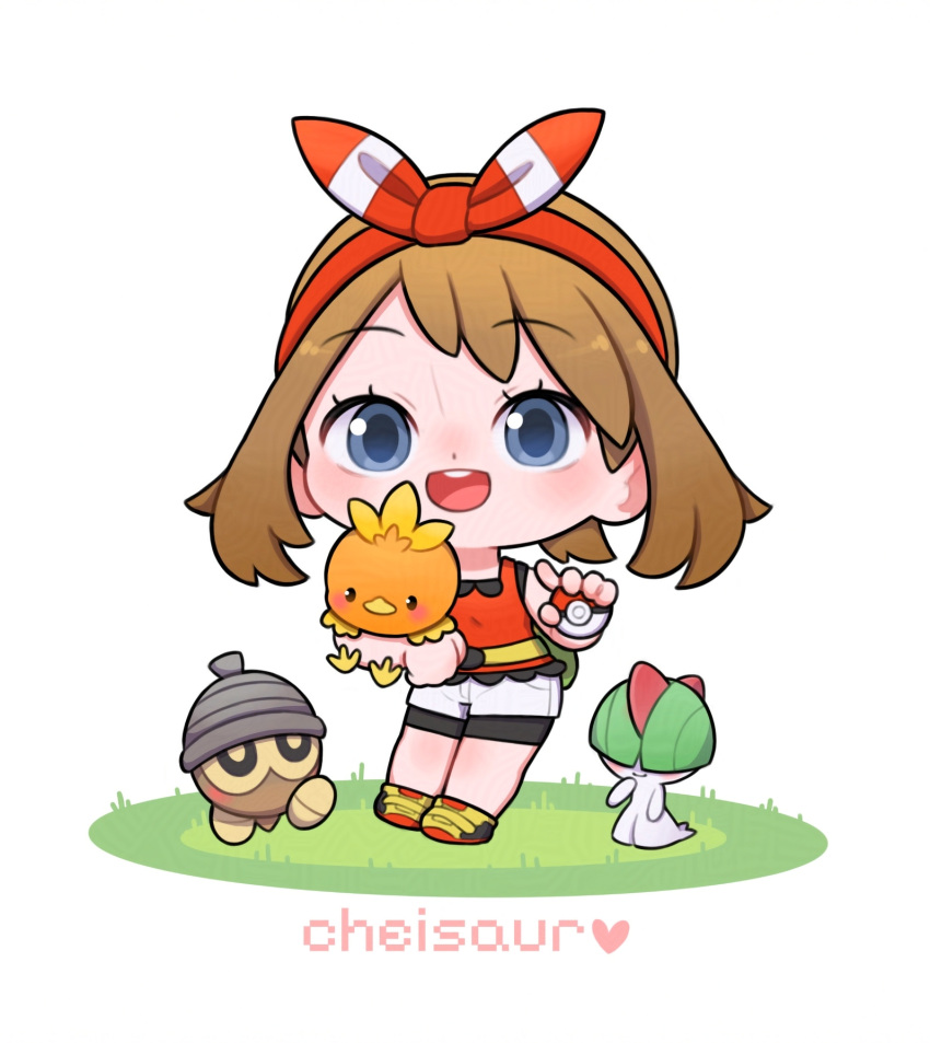 1girl, artist_name, beak, bike_shorts, bike_shorts_under_shorts, black_shorts, blue_eyes, blush