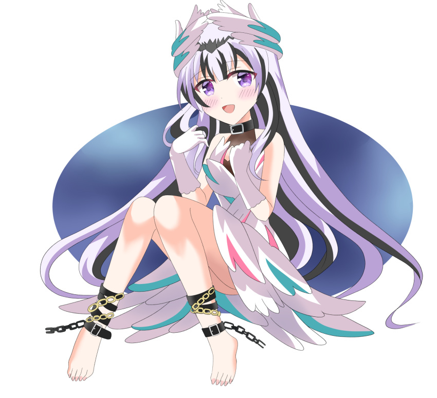 1girl, black_choker, black_hair, choker, feather_dress, feathers, fire_emblem, fire_emblem_engage