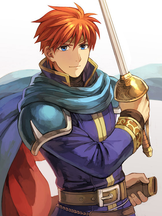 1boy, belt, blue_cape, blue_eyes, cape, circlet, commentary, donta30303, eliwood_(fire_emblem), estoc_(weapon), fire_emblem, fire_emblem:_the_blazing_blade, holding, holding_sheath, holding_sword, holding_weapon, looking_at_viewer, male_focus, red_cape, redhead, sheath, short_hair, simple_background, solo, sword, two-sided_cape, two-sided_fabric, weapon