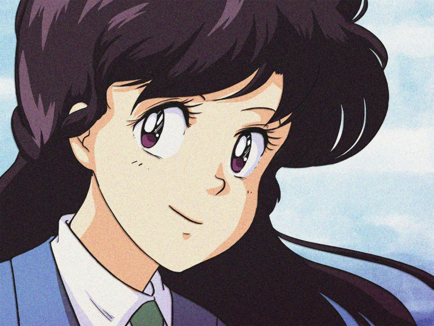 1girl, black_jacket, bleu_calire, close-up, closed_mouth, collared_shirt, commentary_request, eyelashes