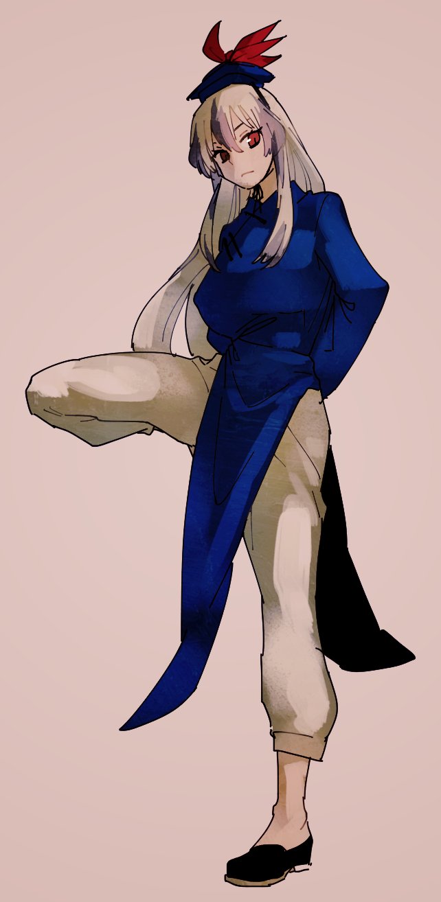 blue_dress, changpao, china_dress, chinese_clothes, dress, fighting, fighting_stance, highres