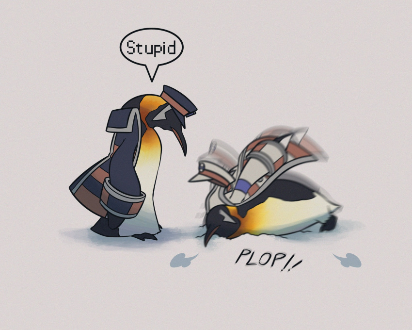 2boys, animalization, bird, brothers, emmet_(pokemon), grey_background, highres, ingo_(pokemon)