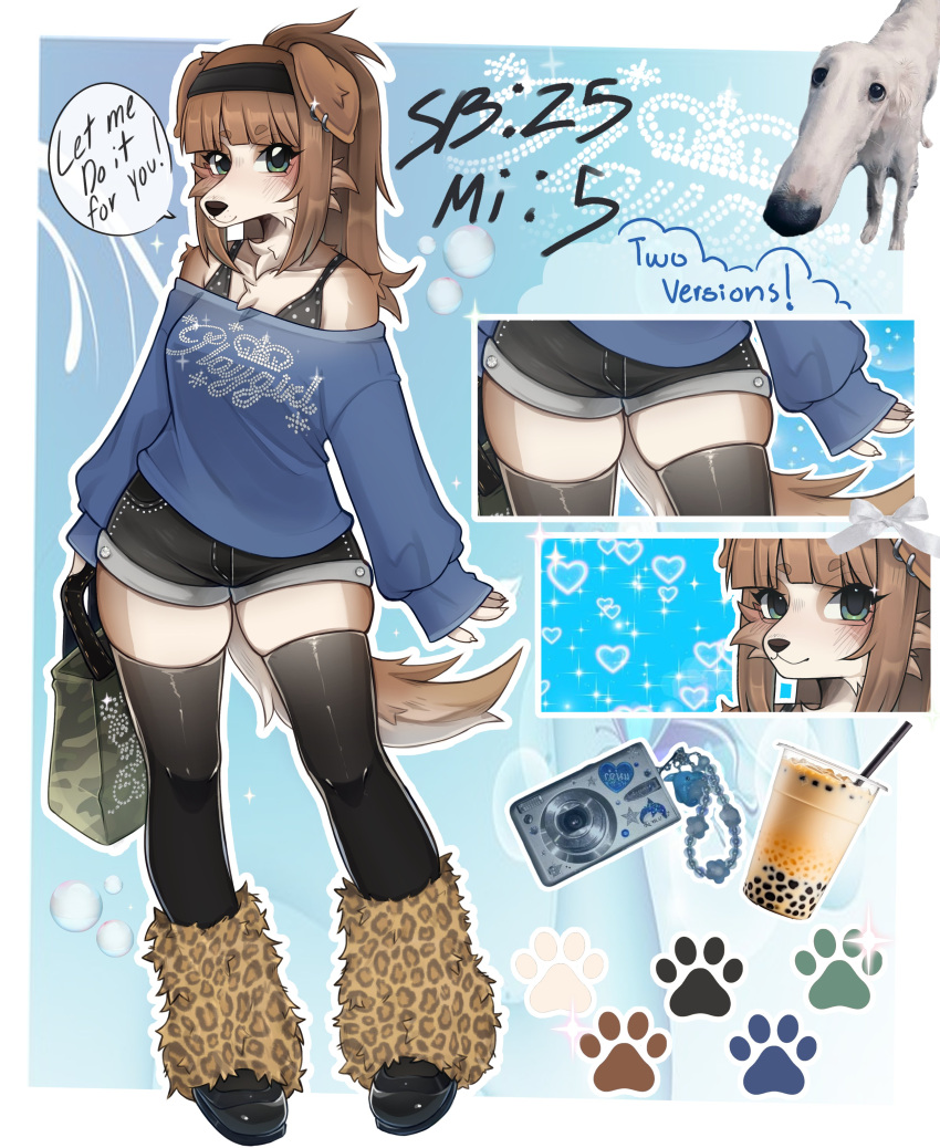 1girl, :3, absurdres, adoptable, animal_ears, animal_nose, animal_print, bag