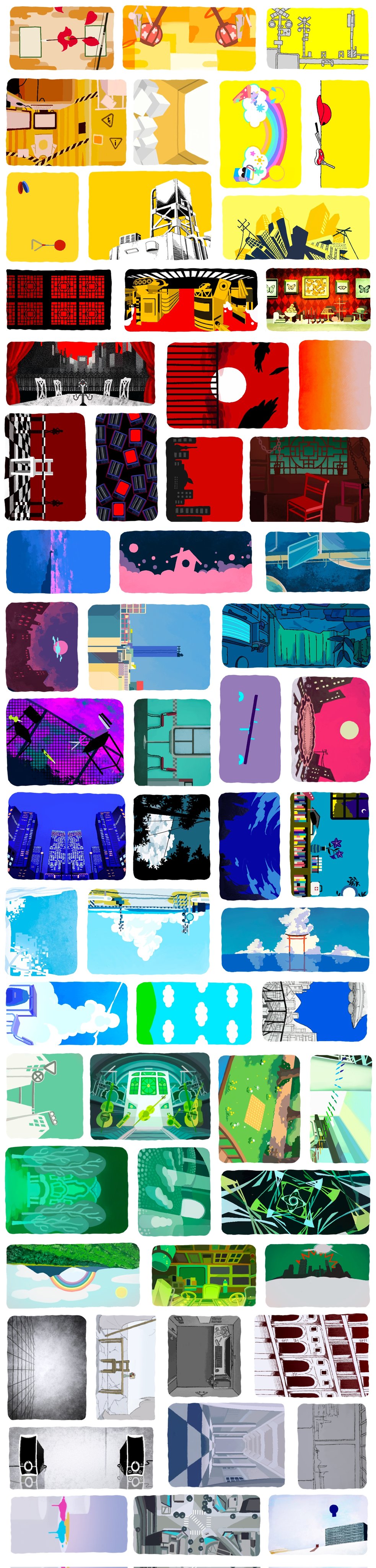 8.32_(vocaloid), absurdres, alice_in_reitouko_(vocaloid), alone_(vocaloid), architecture, arrow_(projectile), babel_(utau), backpack