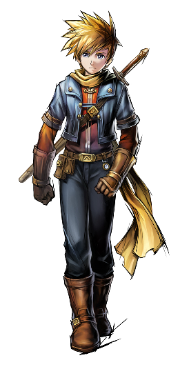 boy, gold, golden_sun, hair, knight, nervous, swordsman, young